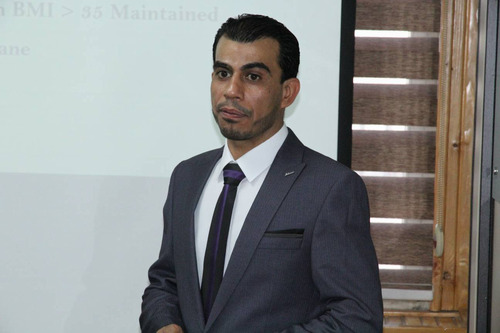 Defense of the thesis of Mohammad Abdallah Alavi , Masters student of Anesthesia , School of Allied Medical Sciences.